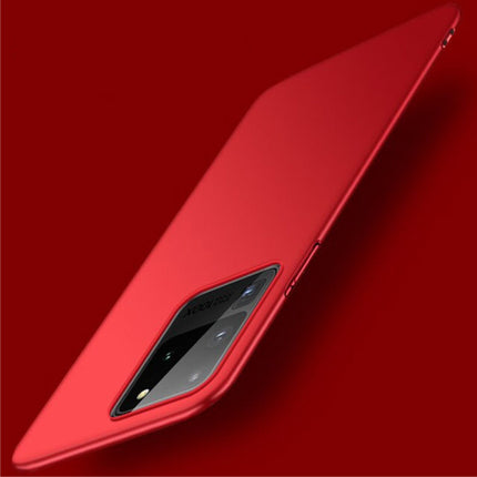 Samsung Galaxy S10E Magnetisch Ultra Dun Hoesje - Hard Matte Case Cover Rood