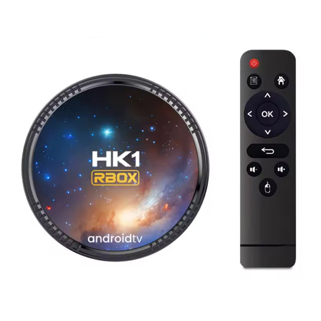 HK1 RBOX TV Box - Mediaspeler Android Kodi 4K - 4GB RAM - 32GB Opslagruimte