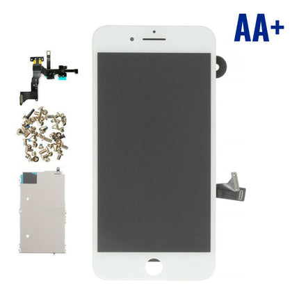iPhone 8 Plus Voorgemonteerd Scherm (Touchscreen + LCD + Onderdelen) AA+ Kwaliteit - Wit