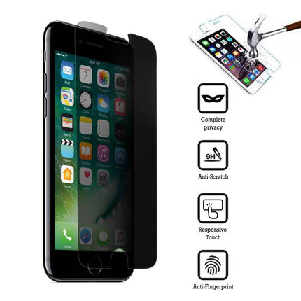 iPhone 6S Plus Privacy Screen Protector Tempered Glass Film Gehard Glas Glazen