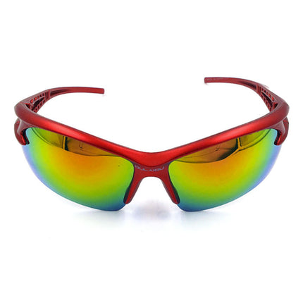 Gepolariseerde Ski Zonnebril - Sport Skibril Shades Rood