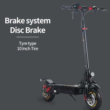S1 Opvouwbare Elektrische Smart E Step Scooter Off-Road - 1000W - 45 km/u - 10 inch Wielen - 13Ah Batterij