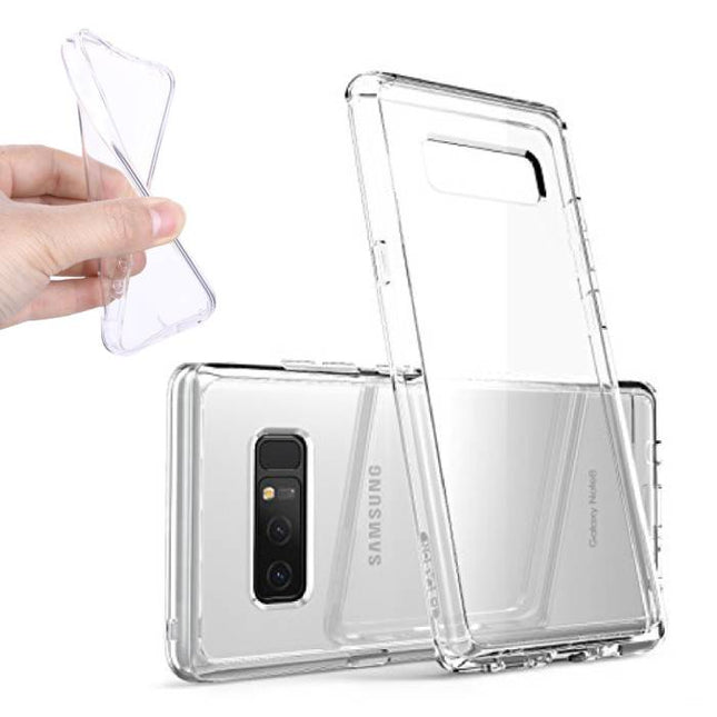 Samsung Galaxy Note 8 Transparant Clear Case Cover Silicone TPU Hoesje 