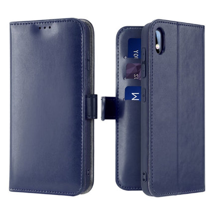 Xiaomi Redmi Note 5A Leren Flip Case Portefeuille - PU Leer Wallet Cover Cas Hoesje Blauw