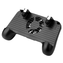 4-in-1 Mobiele Gaming Controller voor PUBG - 2000mAh Powerbank - Koelventilator - Trigger Key & Grip - Gamepad - Zwart