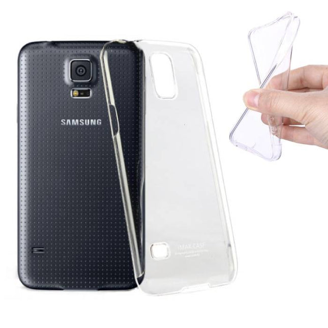 Samsung Galaxy S5 Transparant Clear Case Cover Silicone TPU Hoesje 