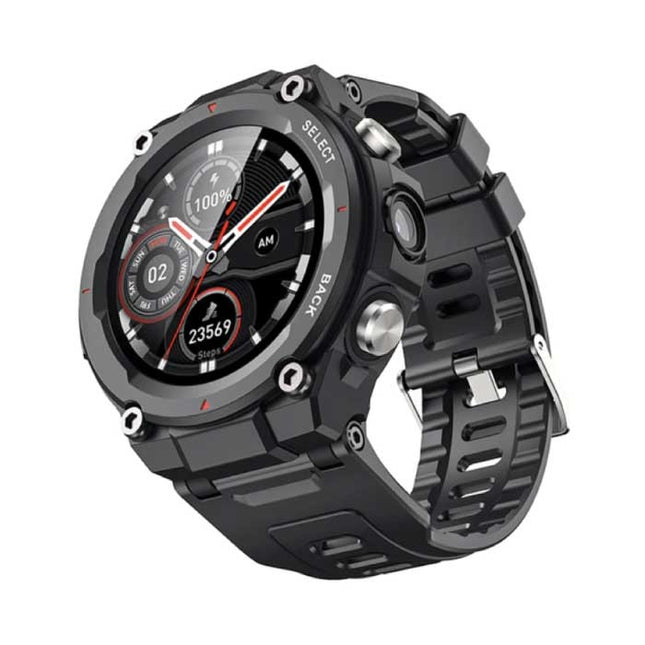 Student Smartwatch voor Kinderen - Siliconen Bandje 4G Fitness Sport Activity Tracker Horloge Android iOS Zwart