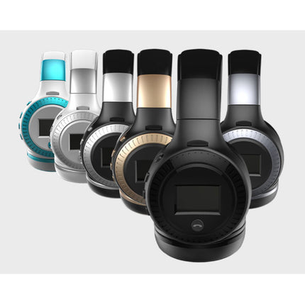 B19 Draadloze Koptelefoon met LED Display en FM Radio - Bluetooth 5.0 Wireless Headphones Stereo Studio Zwart