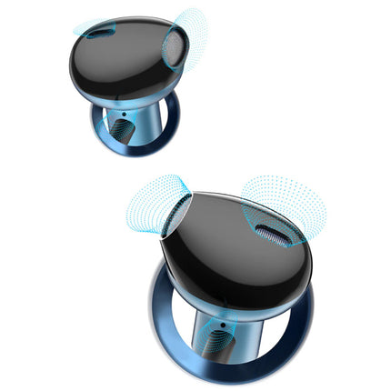 H19 Oordopjes met Microfoon en Controls - 3.5mm AUX Oortjes Volumebeheer Wired Earphones Oortelefoon Rood