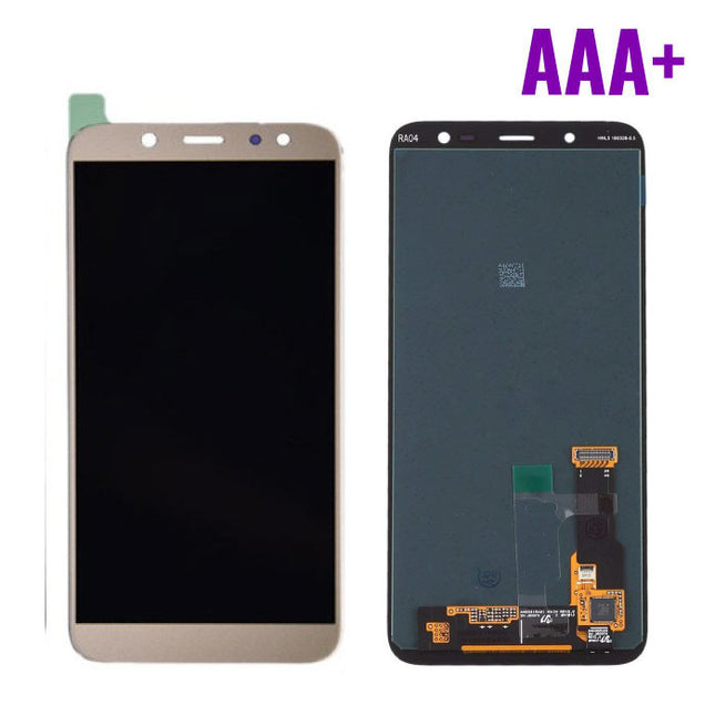 Samsung Galaxy A6 Plus 2018 A605 Scherm (Touchscreen + AMOLED + Onderdelen) AAA+ Kwaliteit - Goud