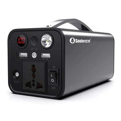 X16 Oplaadstation 68.000mAh - 250W AC/DC Generator Solar Batterij Oplader Zilver