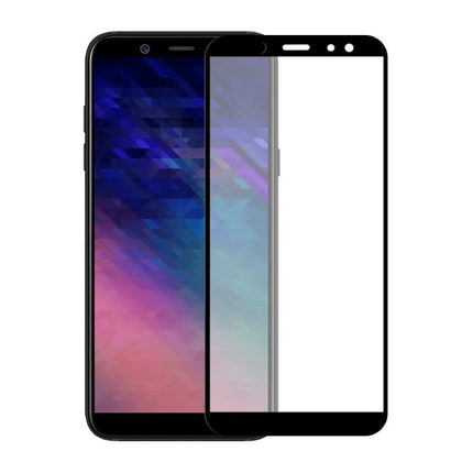10-Pack Samsung Galaxy A8 2018 Full Cover Screen Protector 9D Tempered Glass Film Gehard Glas Glazen