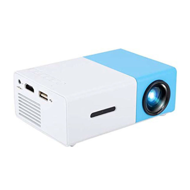 YG300 LED Projector - Mini Beamer Home Media Speler Blauw