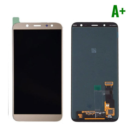 Samsung Galaxy A6 Plus 2018 A605 Scherm (Touchscreen + AMOLED + Onderdelen) A+ Kwaliteit - Goud