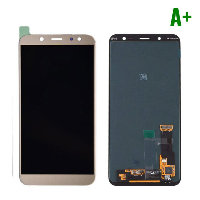 Samsung Galaxy A6 Plus 2018 A605 Scherm (Touchscreen + AMOLED + Onderdelen) A+ Kwaliteit - Goud