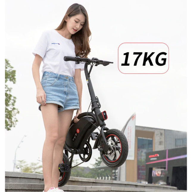 Vouwbare Elektrische Fiets - Off-Road Smart E Bike - 240W - 6 Ah Batterij - Zwart