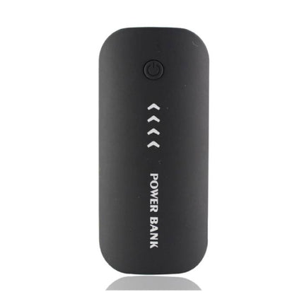 Externe 5600mAh Powerbank Noodaccu Batterij Oplader Zwart