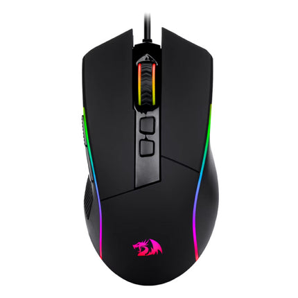 Lonewolf G105 Gaming Muis -  8000 DPI - RGB Optisch Ergonomisch Programmeerbaar - Zwart