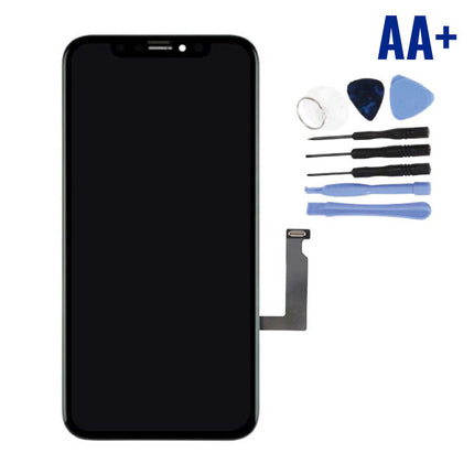 iPhone XR Scherm (Touchscreen + LCD + Onderdelen) AA+ Kwaliteit - Zwart + Gereedschap