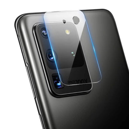 3-Pack Samsung Galaxy S20 Ultra Tempered Glass Camera Lens Cover - Shockproof Case Bescherming