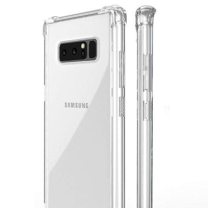 Samsung Galaxy Note 5 Transparant Bumper Hoesje - Clear Case Cover Silicone TPU Anti-Shock