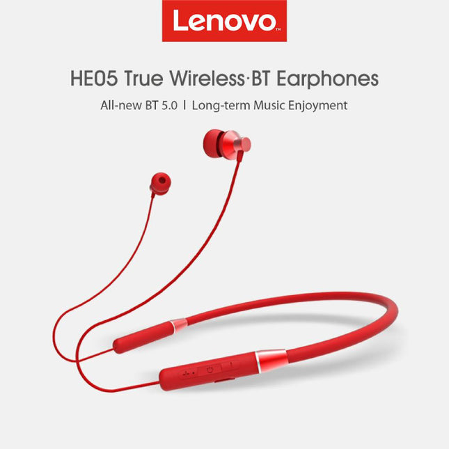 HE05 Draadloze Oortjes - Smart Touch Control TWS Oordopjes Bluetooth 5.0  Wireless Buds Oortelefoon Rood