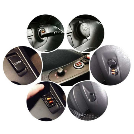 Mini Autolader met 2 Poorten  2A - Dual Port Carcharger - Zwart