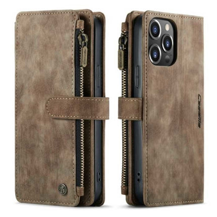 iPhone XS Max Leren Flip Case Portefeuille - Wallet Cover Cas Hoesje Bruin