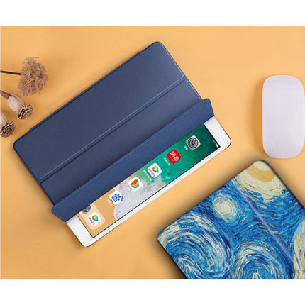iPad Mini 2  Leren Vouwbare Cover Hoesje Case Zwart