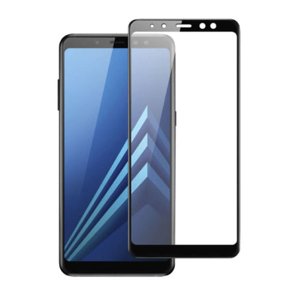 5-Pack Samsung Galaxy A6 Plus 2018 Full Cover Screen Protector 9D Tempered Glass