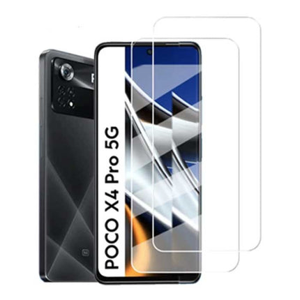 3-Pack Xiaomi Poco X4 Pro 5G Screen Protector Full Cover 9D Tempered Glass Film Gehard Glas Glazen