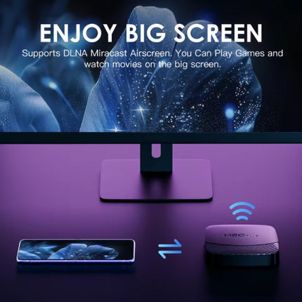 H20 Plus TV Box - Android Kodi Home Mediaspeler - 2GB RAM - 16GB Opslagruimte