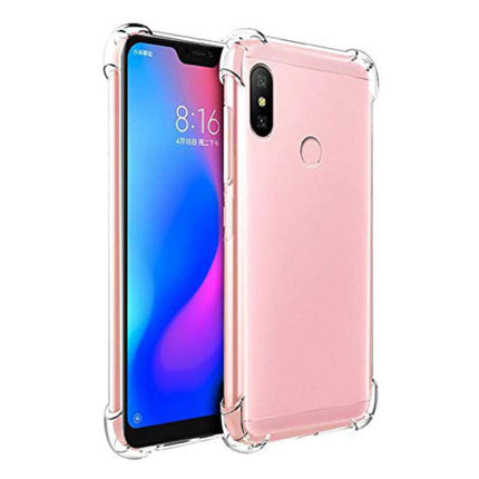 Xiaomi Redmi 6A Transparant Bumper Hoesje - Clear Case Cover Silicone TPU Anti-Shock