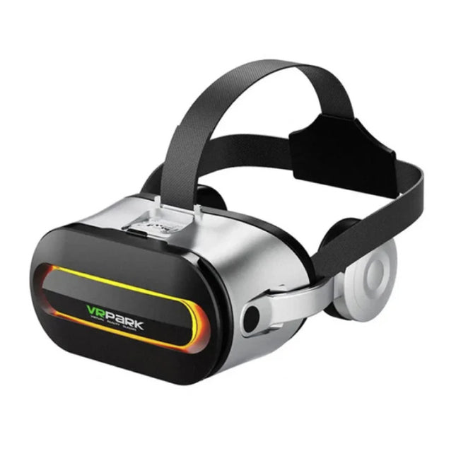 J60 Virtual Reality 3D Bril met Koptelefoon - Voor 4,5 tot 6,7 inch Telefoons - Wit