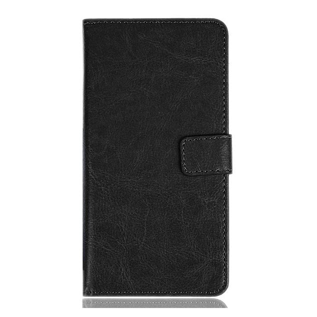 Xiaomi Mi Note 10 Pro Leren Flip Case Portefeuille - PU Leer Wallet Cover Cas Hoesje Zwart