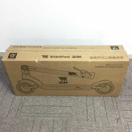 WideWheel Pro Vouwbare Elektrische Scooter - Off-Road Smart E Step Ultralicht - 500W - 45 km/u - 8 inch Brede Wielen - Zwart 