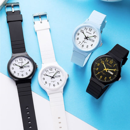 Minimalist Horloge voor Dames - Waterdicht Glow in the Dark Uurwerk Paars