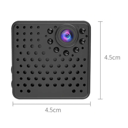 Mini Security Camera - 1080p HD Camcorder Motion Detector Alarm Zwart