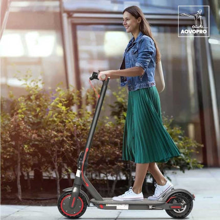 Vouwbare Elektrische Scooter - Off-Road Smart E Step Ultralicht met App - 350W - 30 km/u - 8.5 inch Wielen - Zwart
