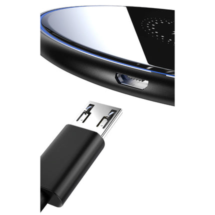 10W Qi Universele Draadloze Oplader - 2A Snelladen Wireless Charging Pad Wit