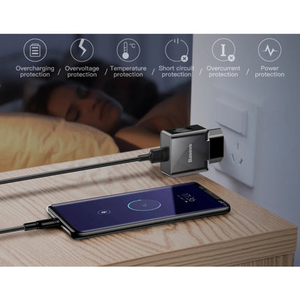 Fast Charge USB Stekkerlader - Quick Charge 3.0 Muur Oplader Wallcharger AC Thuislader Adapter Wit