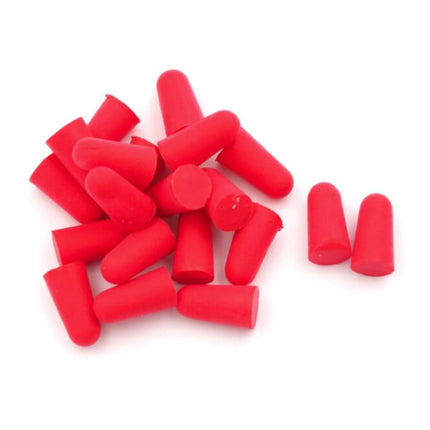 20-Pack Schuim Oorplugs - Oordopjes Earplugs voor Slapen Reizen Zwemmen Foam - Zacht Anti Geluid Isolatie - Rood