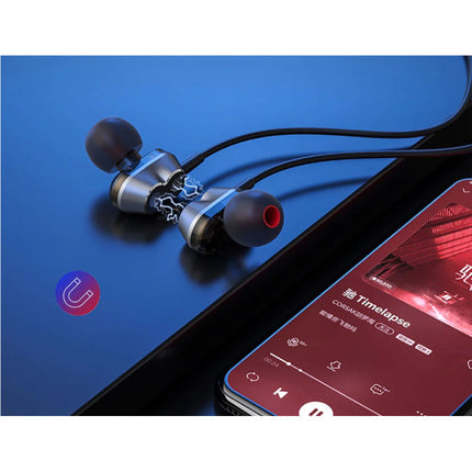 HE08 Draadloze Oortjes - Smart Touch Control TWS Oordopjes Bluetooth 5.0  Wireless Buds Oortelefoon Rood