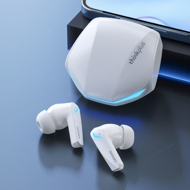 Thinkplus GM2 Pro Draadloze Oortjes - Bluetooth 5.3 Oordopjes HiFi TWS Wit