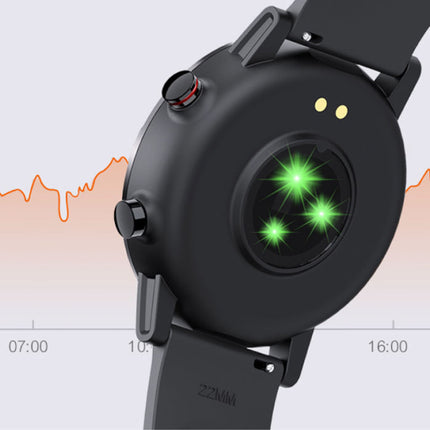 RT LS05S Smartwatch - Hart-en Slaap-monitor - Sport Activity Tracker Horloge - Silicoon Bandje Zwart