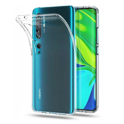 Xiaomi Mi CC9 Pro Transparant Hoesje - Clear Case Cover Silicone TPU