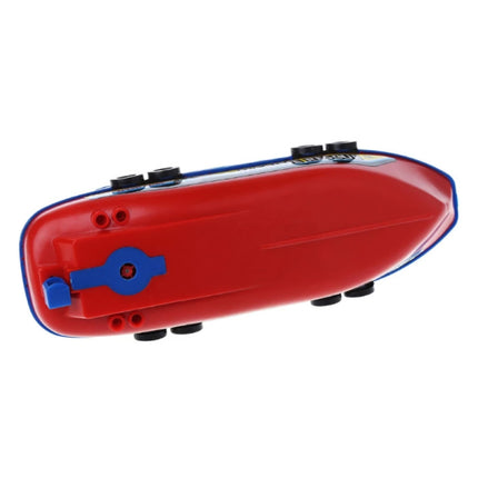 Marine Rescue Brandweerboot met Motor, Kraan en Waterpomp - Kinder Speelgoed Schip Boot Water