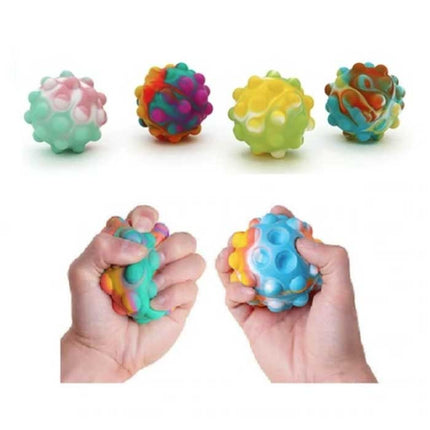 Pop It Stressbal - Squishy Fidget Anti Stress Knijpbal Speelgoed Bubble Bal Siliconen Abstract