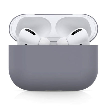 Flexibel Hoesje voor AirPods Pro - Silicone Skin AirPod Case Cover Soepel - Grijs