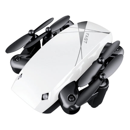 S9W Mini RC Pocket Drone Quadcopter Speelgoed met Gyro Stabilistatie Wit